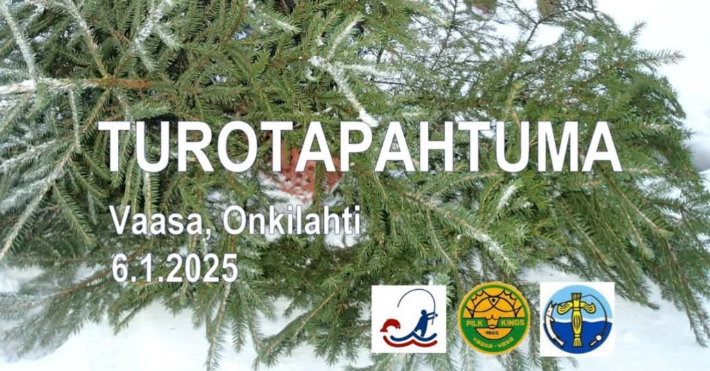 kutsu Turotapahtumaan Vaasan Onkilahteen 6.1.2025 klo 10:00